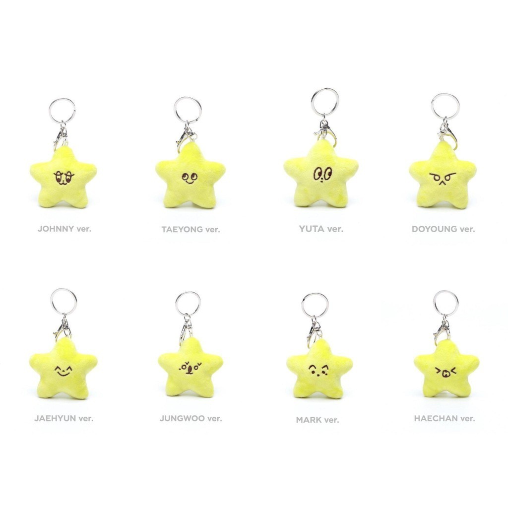 SQ5 NCT 127 Buổi hòa nhạc thứ 3 The Unity Starfish Sang trọng Búp bê Quà tặng cho bé gái Túi Mặt dây