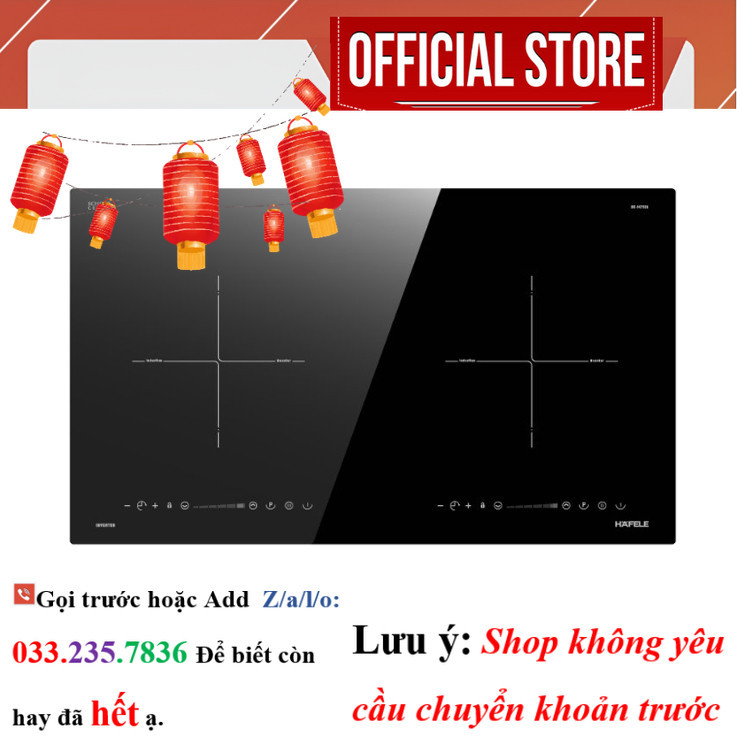 Bếp Từ Âm 2 Vùng Nấu HC-I3732A Hafele 536.61.736 <NeW>