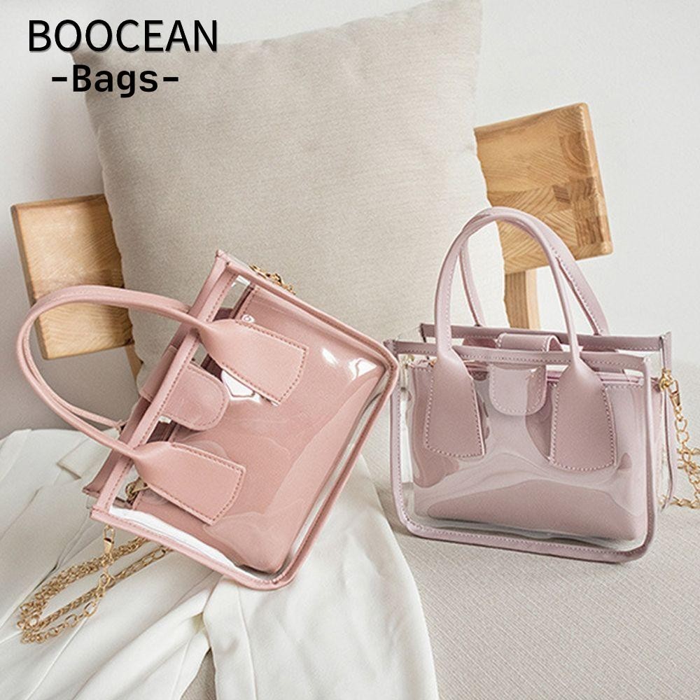 BOOCEAN Túi đeo vai Túi xách trong suốt đeo chéo