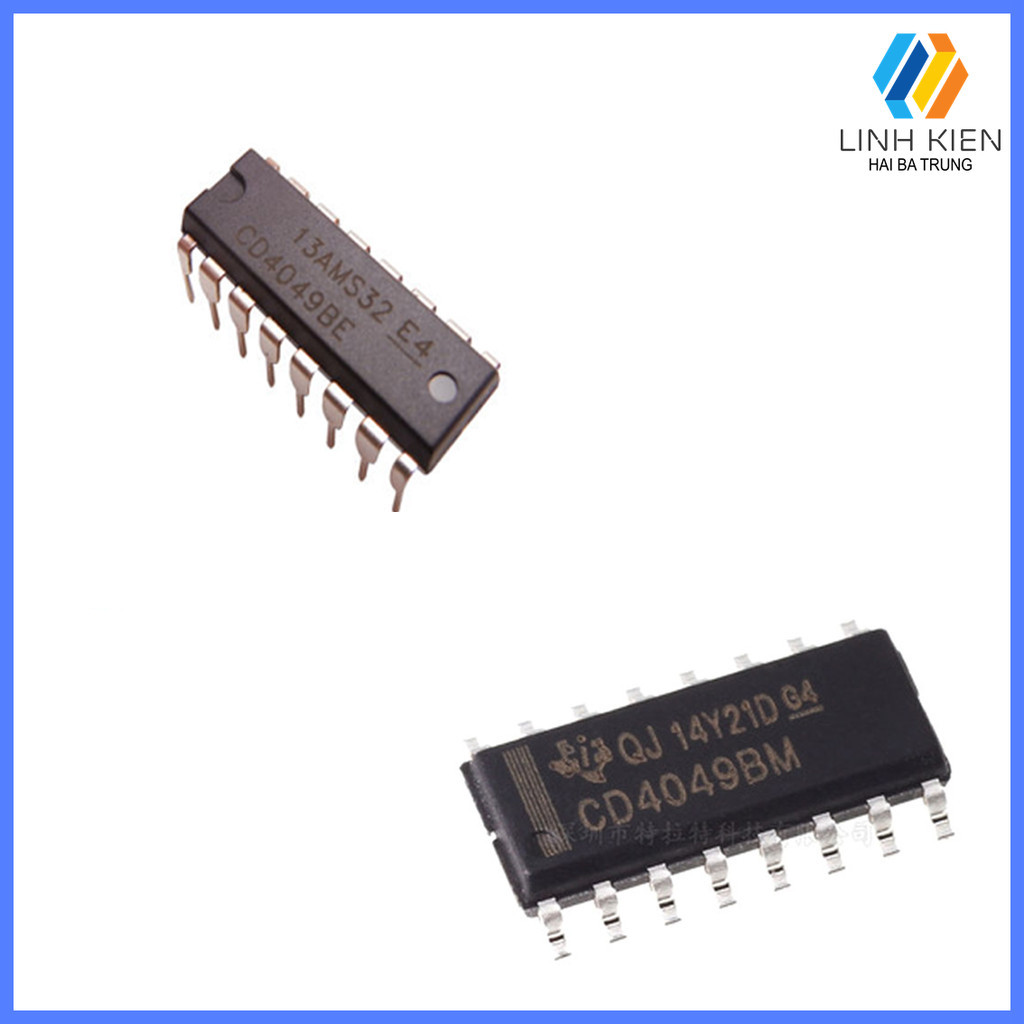 [Có sẵn] Linh kiện IC CD4049