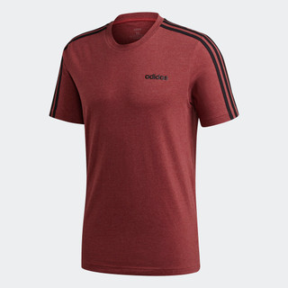Adidas phong cách sống áo phông 3 sọc essentials nam đỏ gd5372