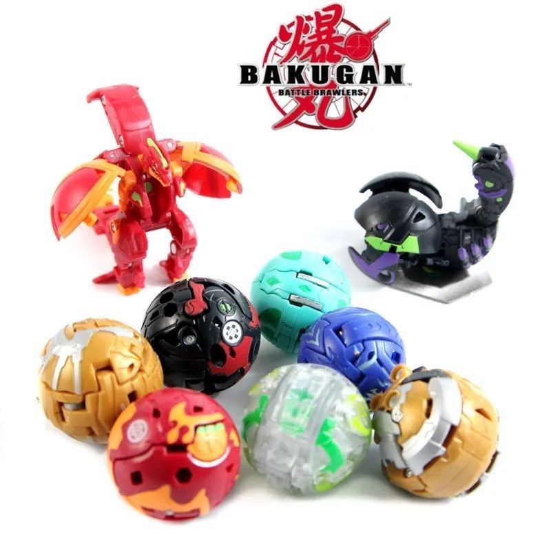 Bakugan Kid Clearance Flaming Unicorn Hydra Battle Toy Can Eject One Touch Biến dạng Pop Egg