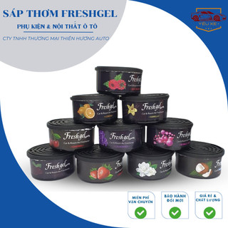 Sáp thơm cao cấp freshgel - sáp thơm khử mùi ô tô - sáp thơm phòng ngủ - nhiều mùi hương dầu thơm phòng - yêu xe +