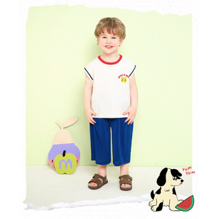(90)Bộ hè cotton quần cullotes làm mát ecpuse18
