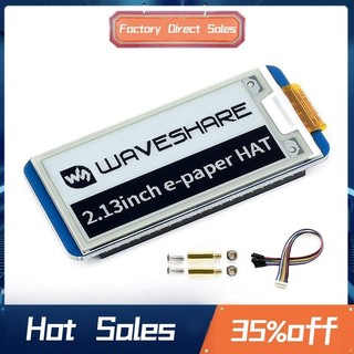 Waveshare 2.13inch e-ink display hat, đen, trắng hai màu 250x122 pixel e-paper màn hình lcd cho raspberry pi 4b / 3b + / 3b / 2b / zero