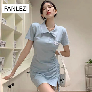 FANLEZI Chic váy nữ Đầm Body Cho thời váy Stylish Phong cách Fashion Popular WLQ24209UF 8Z240223