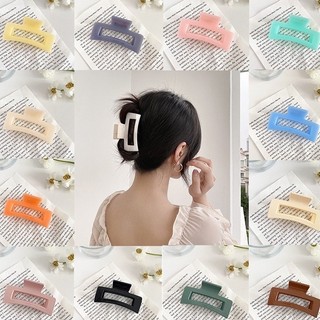 Knew acrylic kẹp tóc thời trang kẹp cá mập đuôi lớn