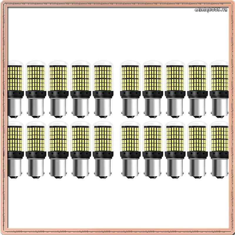 [Q B T C] 20 CÁI 3014 144Smd Canbus 1157 BAY15D P21W 1156 BA15S BAU15S PY21W T20 7440 7443 W21W Bóng đèn LED Đèn báo rẽ ô tô B