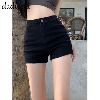 Daduhui New American Ins High Street Retro Denim Shorts Niche High Waist Wide Leg Pants Large Size Hot Pants