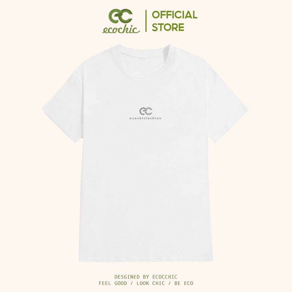 （Nóng bỏng） Áo Phông ECOCHIC BASIC CLASSIC FIT Local Brand  Unisex Form Vừa Premium Cotton 100% F872