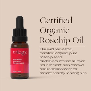 TRILOGY rosehip oil essence 20ml anti-wrinkle blemishes facial massage oil