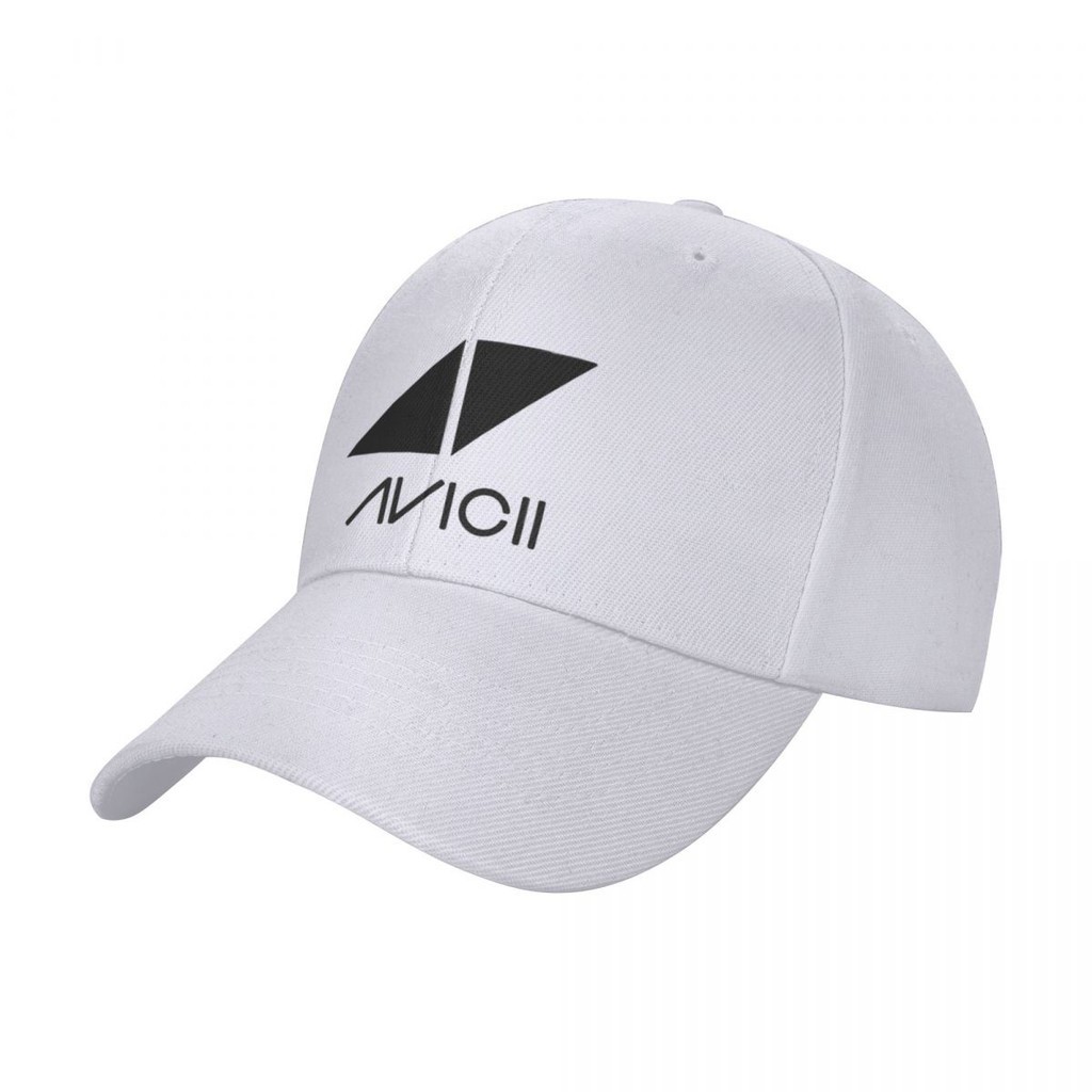 Avicii logo Màu Trơn Cong Vành Mũ Mũ Bóng Chày Cong Vành Mũ Nam Nữ Cùng Phong Cách Thể Thao Ngoài Tr