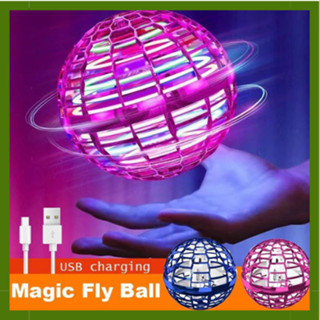 [Tặng đầu sạc] Đồ Chơi Vui Nhộn Quả Cầu Ma Thuật Phát Sáng Lơ Lửng Có Đèn Nhấp Nháy Nhiều Màu Sắc- QAHA