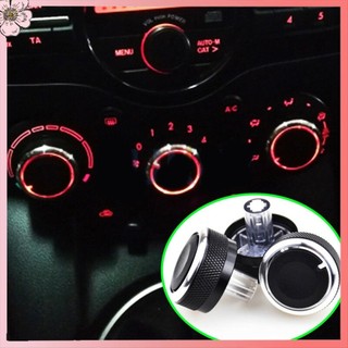 Oto cho mazda 2 điều hòa không khí núm m2 hợp kim nhôm điều hòa không khí nút núm