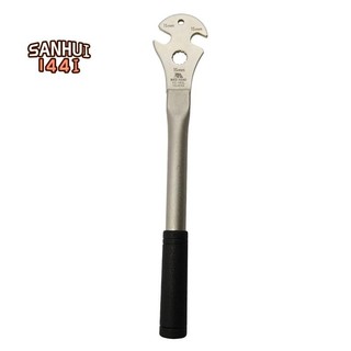 Bikehand bàn đạp xe đạp cờ lê đại tu lắp đặt cờ lê xe đạp công cụ sửa chữa tay cầm dài cờ lê phụ kiện