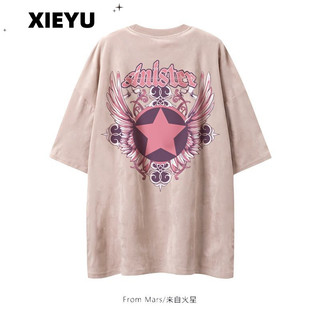 XIEYU áo phông áo thun nữ croptop baby tee Đơn giản Casual Vintage Korean MTX2430WUW 13Z240330