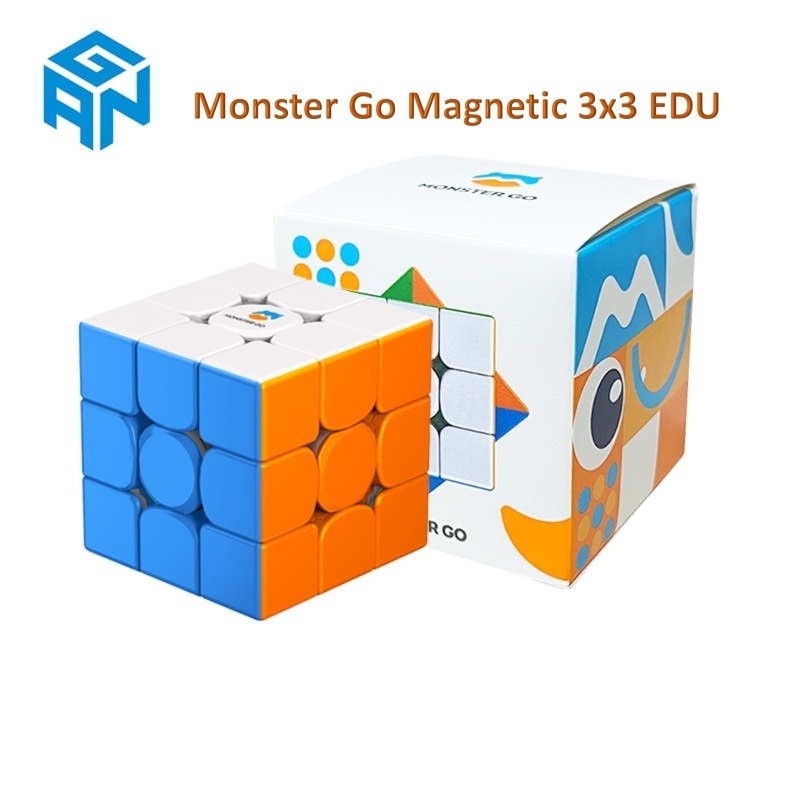 Gan356 Đồ chơi giáo dục khối Rubik thứ ba Monster Go MG3 Moe Gương phản chiếu sáng tạo Khối Rubik thứ ba