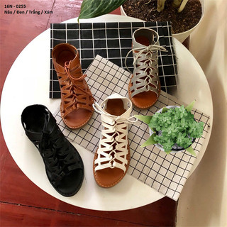 PJ - - Giày sandan kiểu dáng chiến binh