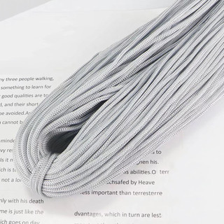 200m Polyester Macrame Dây 3mm Bện Polyester Dây Polyethylene Dây Macrame Sợi để móc DIY Thủ Công Túi Treo Tường HB