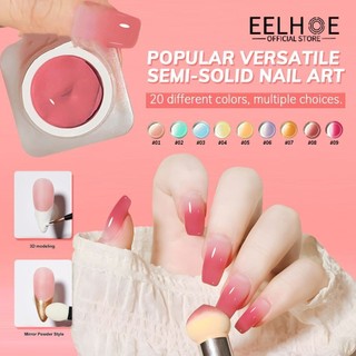 EELHOE Gel đánh bóng móng tay không cần rửa/Keo sơn móng tay chuyển màu/Keo dán móng tay nghệ thuật lâu dài Pat Sơn keo/Gel sơn móng tay không cần rửa có độ bão hòa cao/Keo màu móng tay