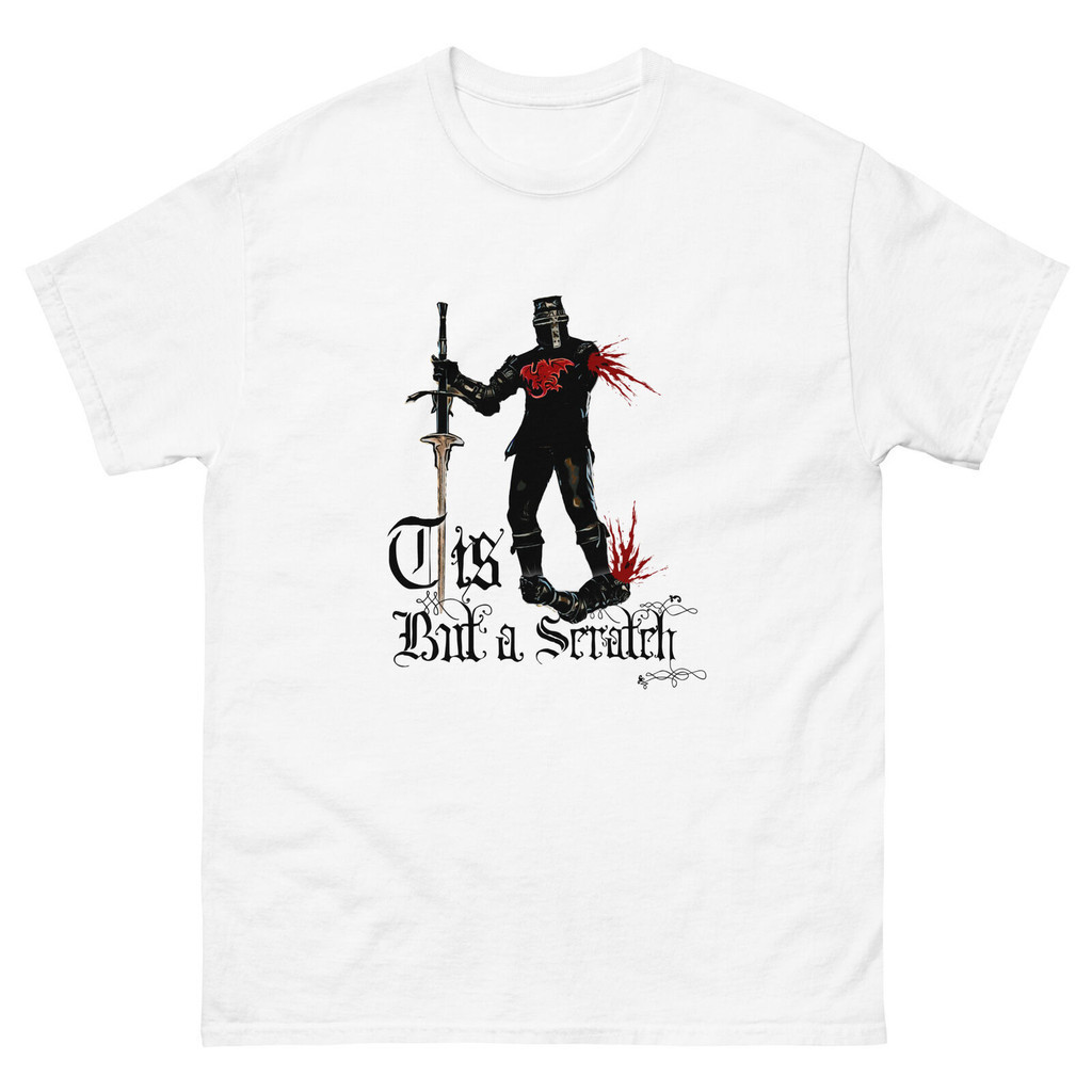 Bánh quế 2024 cho bạn bè Monty python cổ điển tee Tis nhưng áo sơ mi trầy xước xs-3xl