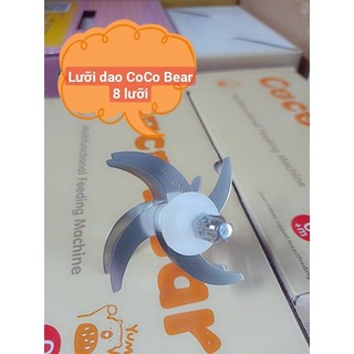 Lưỡi dao 8 lưỡi cocobear, lưỡi dao thay thế inox 316