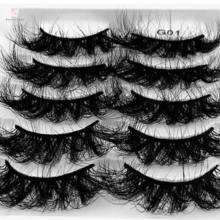 Uốn mi giả dày Wispy Faux Black Soft Lash Extensions