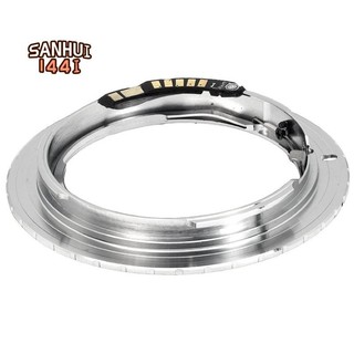 Bộ chuyển đổi ống kính bạc cho ống kính nikon f ai ais sang canon eos ef 5d 7d 600d dc192