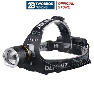 Đèn đội đầu, đèn pin siêu sáng, đèn P50 ngoài trời, đèn led sạc usb cắm trại du lịch - D16