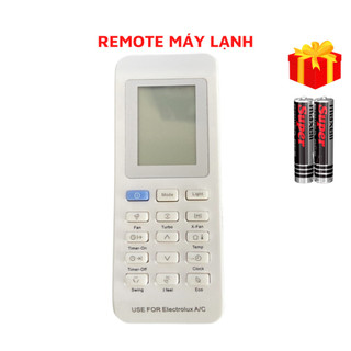 Điều khiển điều hòa electrolux mã 01, remote máy lạnh electrolux - tặng kèm pin - gdbg