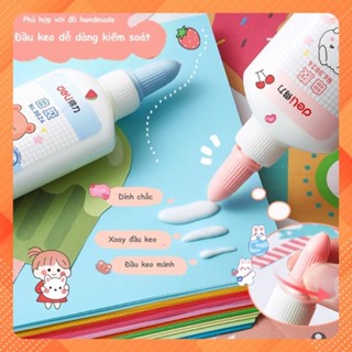 Keo dán ảnh, giấy, gỗ bền với thời gian, thân thiện với da tay