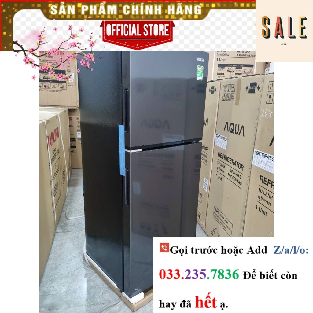 SỐc Tủ lạnh Aqua AQR-T220NE(HB) Inverter 189 lít đời 2023