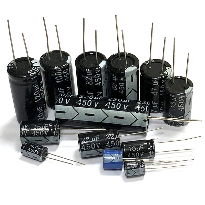 450V47uf 18x25mm 47uf 450v 450v47mfd 450v47mf Nhôm Điện Phân Tụ 47mf450v 47mf 47MFD 450Volt 450wv 45