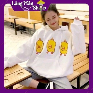 (Xả kho Sale Sập Sàn) Áo Khoác Hoodie Nỉ Bông Mũ trùm đầu In chữ phong cách - Màu trắng (Ảnh thật có clip)