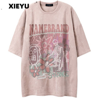 XIEYU áo phông áo thun nữ croptop baby tee Cute Korean Xu hướng Vintage WTX24205D7 7Z240217