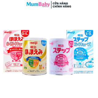 Sữa công thức meiji lon, thanh số 0 & số 9 hộp 800g