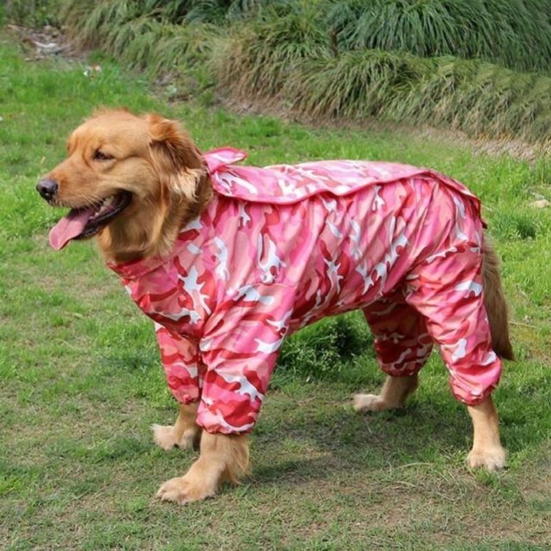 Áo mưa cho thú cưng Chó lớn Golden Retriever Labrador Áo mưa cho chó Corgi Áo mưa bốn chân Bao gồm tất cả các loại áo mưa cho chó lớn vừa 2288