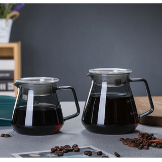 Máy pha cà phê thủy tinh màu Borosilicate cao Máy pha cà phê làm bằng tay