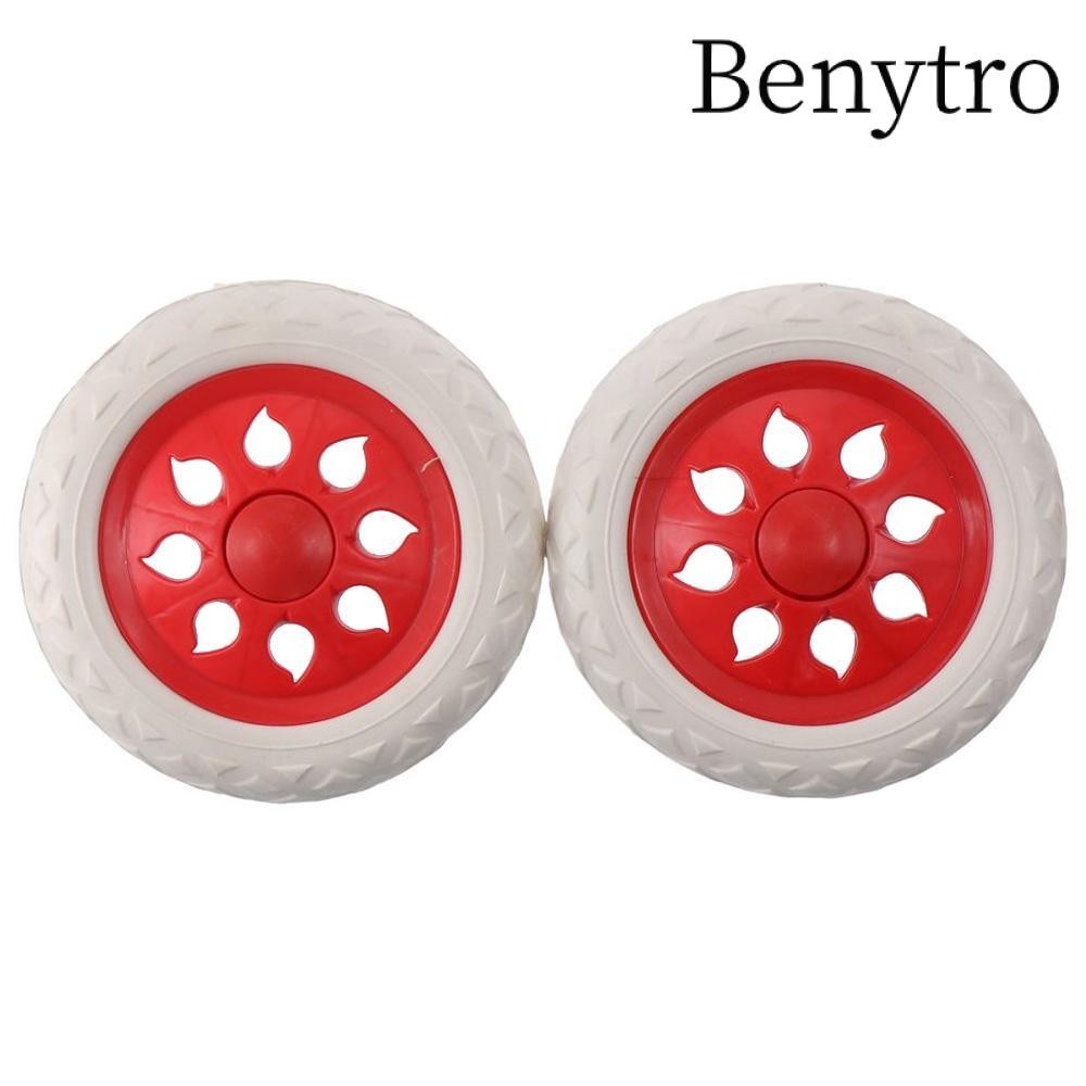 Benytro Xe đẩy mua sắm Bánh xe, Xe đẩy du lịch tạo bọt cao su đường kính 6,5 Inch, Dung tích chịu tải 22Lbs di động Xe lăn chống trượt Xe đẩy Vali du lịch