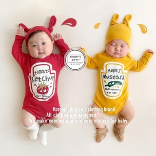 Sashimiibaby set ikii mù tạt và tương cà dễ thương hàng qccc loại 1 cho bé phong cách hàn quốc
