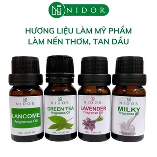 Hương liệu mỹ phẩm 10ml, hương làm nước hoa, nến thơm - Nguyên liệu mỹ phẩm Handmade