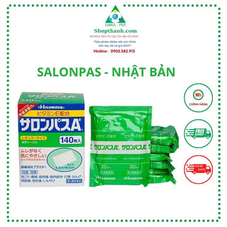Miếng dán Salonpas Hisamitsu Nhật hộp 140 miếng