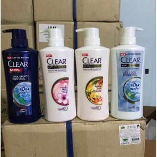 Dầu gội clear thái lan men - bạc hà - anh đào 450ml-480ml