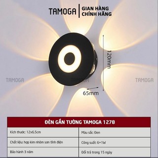 Đèn tường, đèn gắn tường hắt 6 tia cánh hoa TAMOGA SIRRA 1278