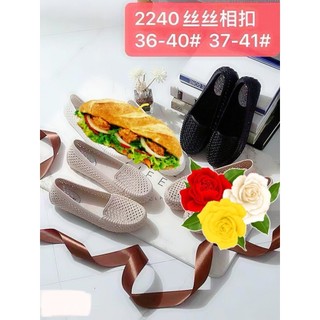 Giày búp bê nữ nhựa thông hơi mềm êm size 36-40