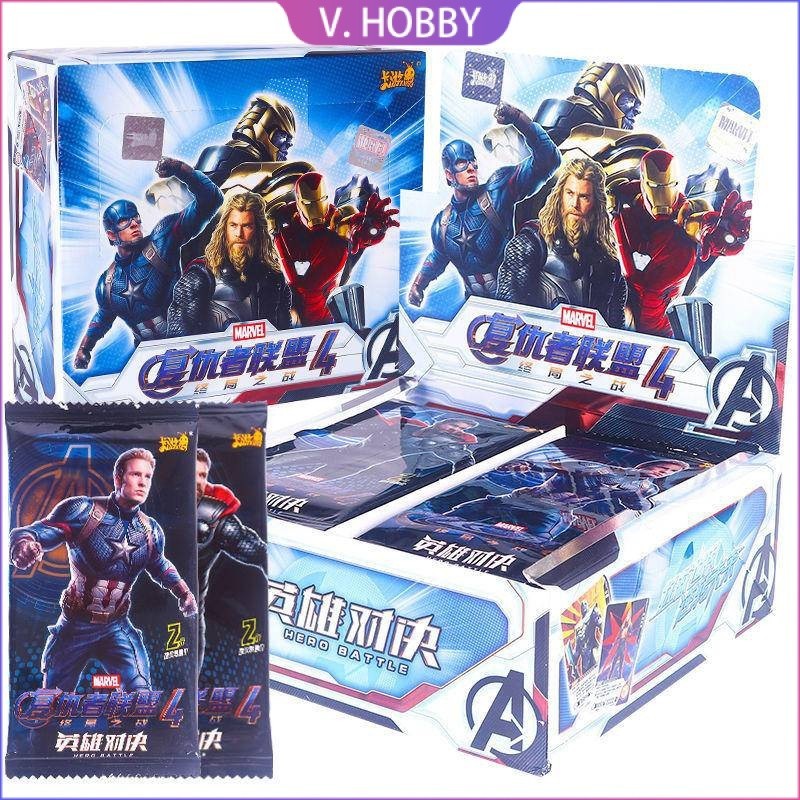 Bộ Thẻ Bài Trò Chơi Avengers 4 Phiên Bản ssr / Iron Man / gr / Spiderman