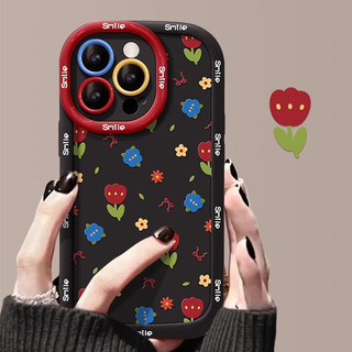 Nhỏ Tươi Toàn Màn Hình Hoa Thích Hợp Cho iPhone15promax Vỏ Điện Thoại Apple 14 13 12 11 XR XSMAX 7 8PLUS Vỏ Bảo Vệ Silicon Bao Gồm Tất Cả