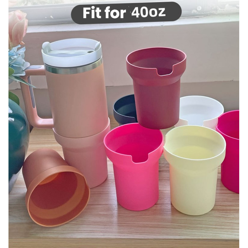 1 Vỏ Boot Silicon Cho Stanley 40 oz Tumbler Có Tay Cầm Chai Nước Cho Stanley Quencher H2.0 Và Quench