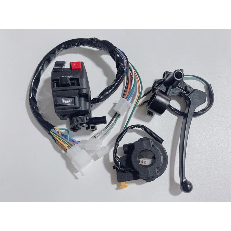 Bộ cùm công tắc xe Wave anpha, công tắc xe Wave nhỏ hàng Công Ty