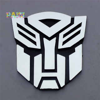 [PAIQI] 3D Logo Bảo Vệ Autobot Biểu Tượng Huy Hiệu Đồ Họa Decal Dán Xe Ô Tô MỚI
